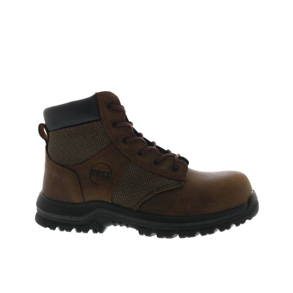 Hoss Mens Mason Brown Boots (NWT)